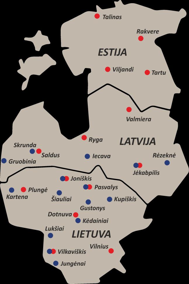Pokyčiai prekybos ir serviso tinkle Dotnuva Baltic turi 14