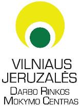Vilniaus Jeruzalės darbo rinkos mokymo centras įgyvena projektą Profesinio rengimo specialistų kvalifikacijos tobulinimas Nr.