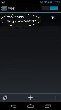 Prisijungti prie namų / biuro belaidžio interneto galima 2 būdais: 1.