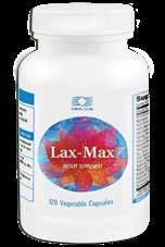 Lax-Max Lax-Max Kodas: 91117 Pateikimo forma 120 augalinių kapsulių «Lax-Max» veikliosios medžiagos palankiai veikia virškinimo trakto darbą: Normalizuoja žarnyno peristaltiką; Suriša ir pašalina iš