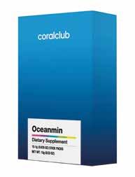 Oceanmin Oceanmin Kodas: 225115 Pateikimo forma 15 maišelių miltelių po 1 g «Oceanmin» padeda: įveikti nuovargį; padidinti fizinę ištvermę ir protinį darbingumą; normalizuoti emocinę pusiausvyrą ir