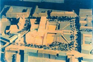 Saveikis Fig. 3. Lukiškės Square architectural competition, 1995. Architects: A.