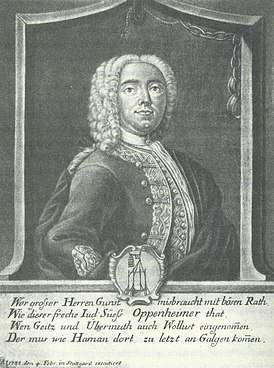Jozefas ben Issakas Ziuskindas Openheimeris ( Joseph ben Issachar Süßkind Oppenheimer) 1698-1738