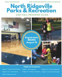 Please contact the Parks & Rec office at 440-353-0860 to register for these programs.