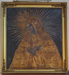 Mergelės Marijos Vardo bažnyčios altoriuje esančios rengiamosios Jėzaus Nazariečio statulos pristatomas kontūrinis votas vertas išskirti, nes tai su mažai žinomu XIX a. pab.