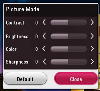 Mygtukais A/D pasirinkite pageidaujamą kodų parinktį. Vaizdo režimo keitimas eroy [Picture mode] parinktį galite pakeisti atkūrimo metu ir sugrąžinti į pradinę būseną. 1.