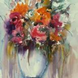 Vaso di fiori Painting, 49x34 cm 2011 Ref