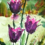 Tulipani Painting, 50x20 cm 2015 Ref 8375287