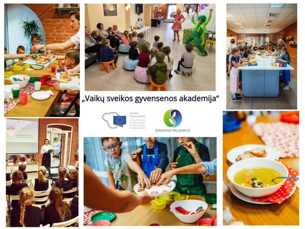 I. Kompleksinis švietimas (tėvelių, vaikų, ugdymo įstaigos personalo, virėjų) Įgyvendiname projektą Vaikų sveikos gyvensenos akademija Projektas dalinai finansuojamas iš Europos socialinio fondo