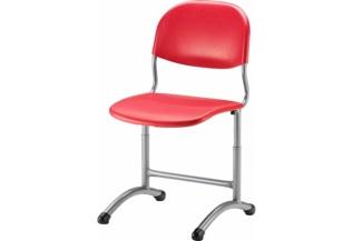 Kėdės matmenys Plastikinė/laminuotos faneros - 3-5 dydžio plotis 460mm, gylis 490mm,