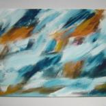 ilhas na corrente 60 Painting, 62x82 cm