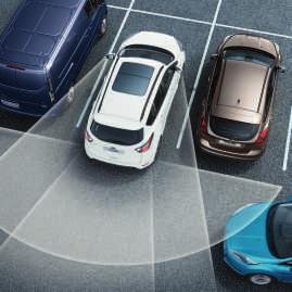 Blind Spot Information System (informacijos apie nematomą ruožą sistema) Ø su Cross Traffic Alert (įspėjimo apie skersine kryptimi judančius objektus sistema) Skirta įspėti Jus, kai kitas automobilis