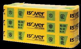 ISOVER plokštės šilumos ir garso izoliacijai ISOVER Multimax 30 Standžios mineralinės vatos plokštės, skirtos šilumos ir garso izoliacijai konstrukcijose, kur izoliacija neveikiama