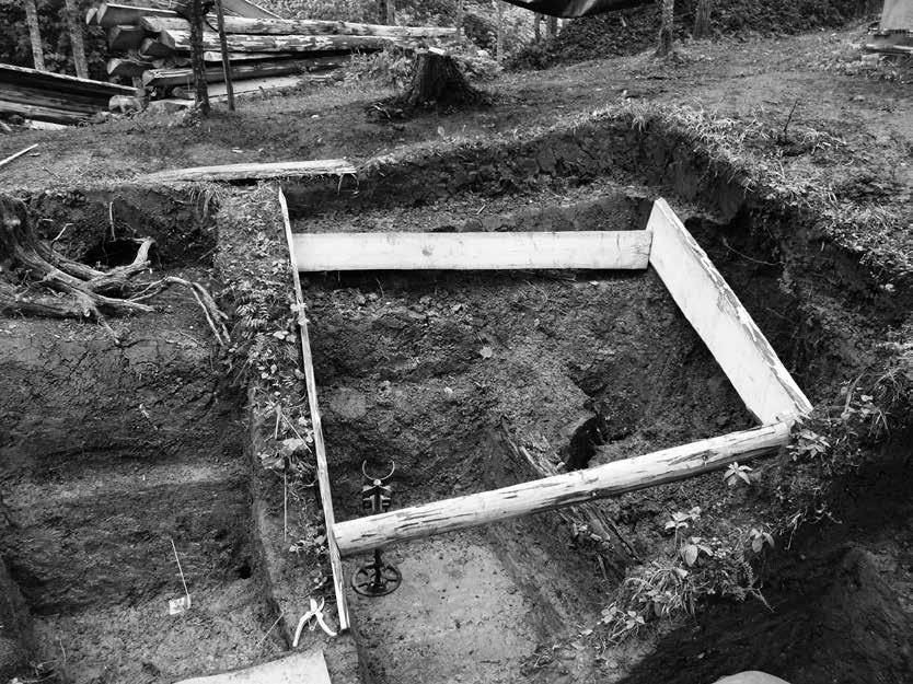 LLKS štabo bunkerio Daugėliškių miške archeologiniai kasinėjimai. 2010 m.