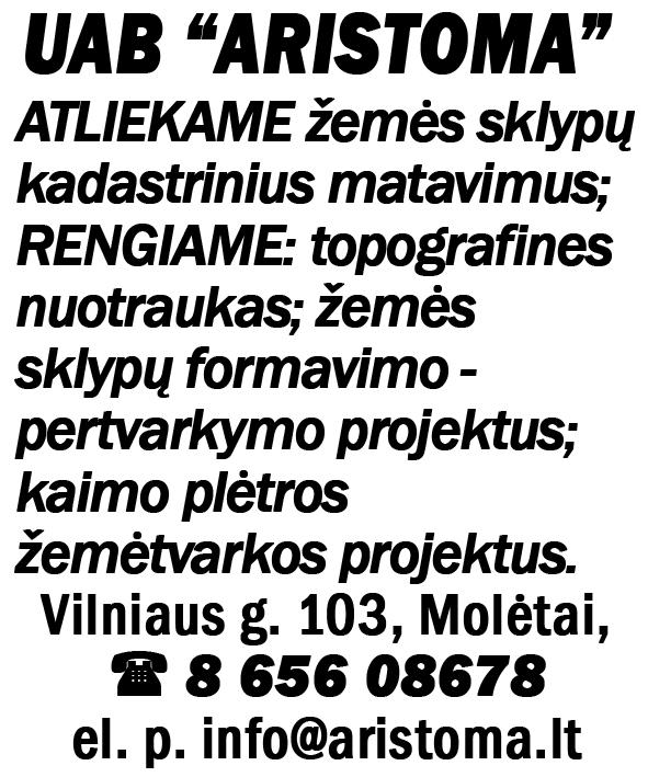6 psl. TV PROGRAMA PENKTADIENIS Geguþës 2 d.