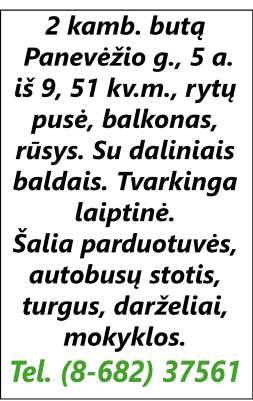 Sodybą 10 km. nuo Rokiškio. Yra 5 ha žemės. Tel. 8 677 58 323. Sodo sklypą 8 a su mūriniu namu, ūkiniu pastatu.