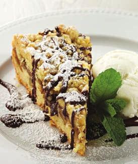 CHOCOLATE WITH WHIPPED CREAM AND NUTS* 2,69 * Informacijos