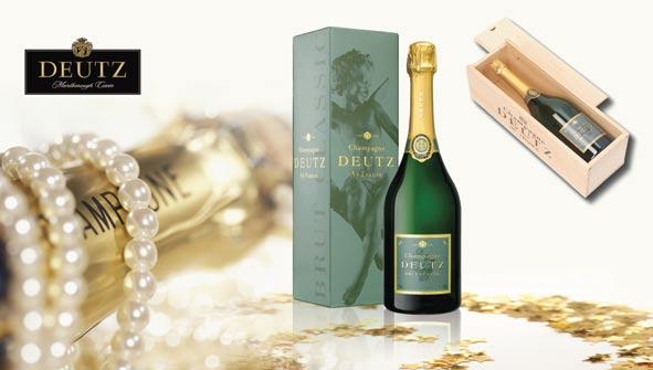 ŠAMPANAS DEUTZ šampano namų istorija prasidėjo 1838 metais. Dabar šampano namus valdo Deutz ir Geldermann šeimų kartos įsikūrusios pačiame Šampanės centre Ay.