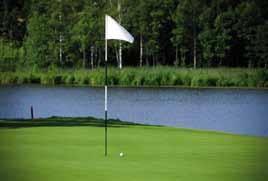 Šalia Europos centro golfo klubo yra įrengtas moderniausias Lietuvoje 18 duobučių aikštynas,