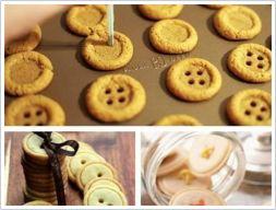 Dekoravimas Kaip dekoruoti sausainius? Išbandykite sausainius - sagutes!