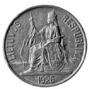 (LLMA: 11). Finansų departamentas nurodytus 14 tūkst. litų J. Zikarui sumokėjo ir kartu gavo pasižadėjimą, kad nebaigtą gaminti monetos modelį, kuriame bus pavaizduotas artojas (žr. 4 pav.