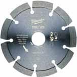Deimantinės geležtės Deimantiniai diskai DHTi Specialiai suprojektuotas diskas su turbo tipo ašmenimis švariems pjūviams keraminėse plytelėse ir plonose natūralaus akmens plytelėse / plokštėse.