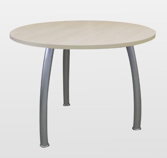 M-ST3.1(90*90) Posėdžių stalas M-ST3.1, stalviršis 25 mm storio, apskritimo formos, 900mm diametro, briauna 2 mm PVC.