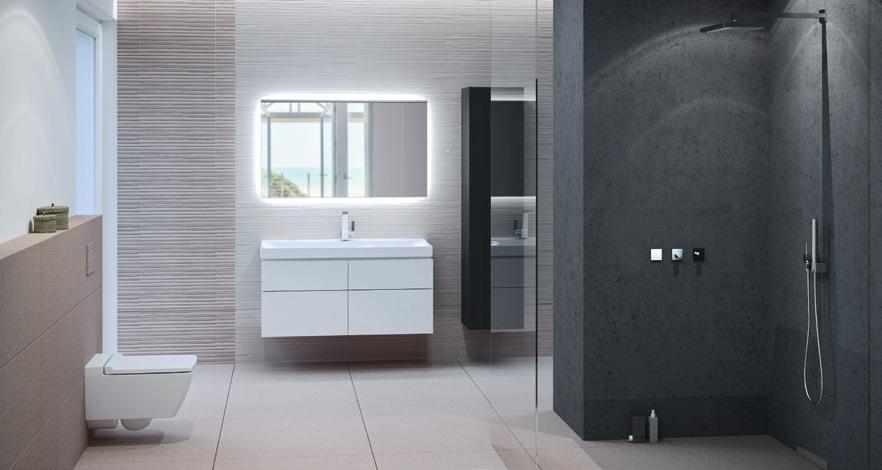 UNIKALUS DIZAINAS Jūsų vonios kambarys Jūsų dizainas. Susikurkite išskirtinį vonios kambarį tokį, kokį turėsite tik Jūs.