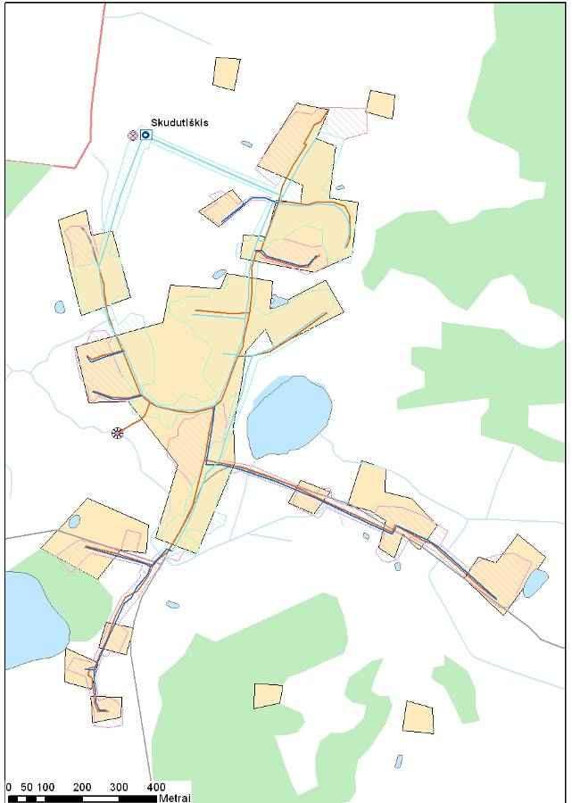 51 3339 Skudutiškis Skudutiškio gyvenvietėje yra įrengta vandentiekio sistema Gyvenvietė yra įtraukta į 2009-2012 m darbų etapą Informacija apie planuojamas vandens tiekimo ir nuotekų tvarkymo