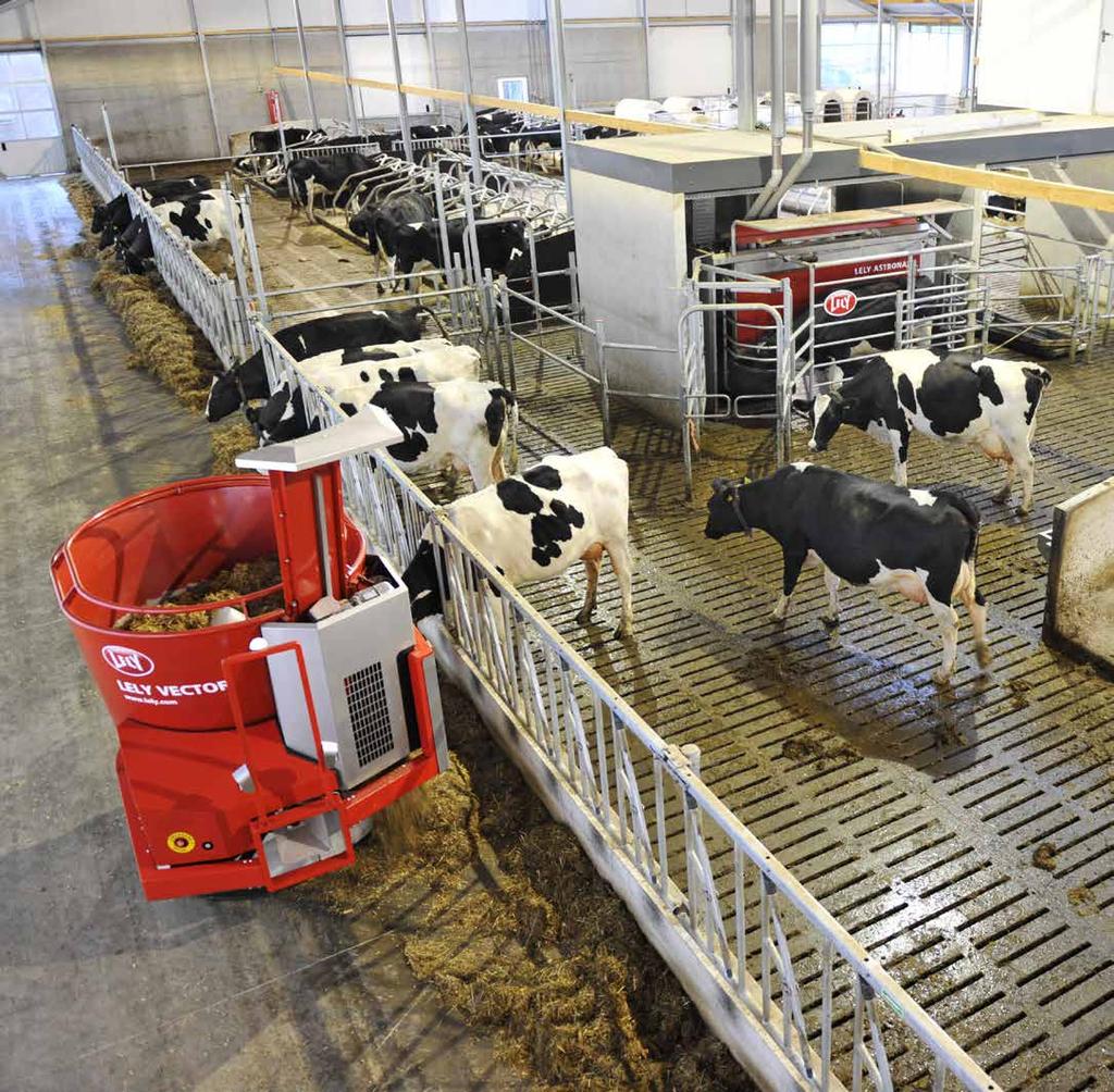Lely ūkininkavimo būdas: vienas žmogus du milijonai litrų Didesnis darbo jėgos produktyvumas reikalingas pienininkystės verslo plėtrai užtikrinti ir ateityje.