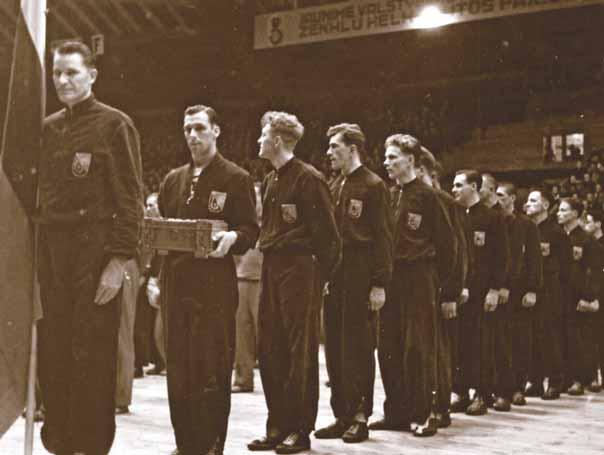 Lietuvos krepšinio rinktinė 1939 m. Europos čempionė.