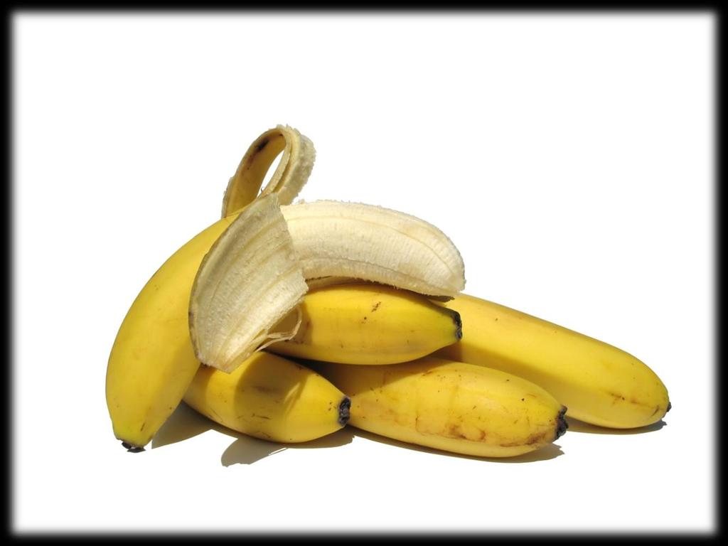 Radiaciją spinduliuoja ir bananai.