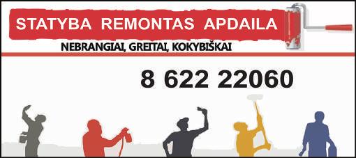 Darbas Papilyje, Biržų r. Tel. 8 614 48 378. Biržai Reikalingas žmogus, galintis suremontuoti MTZ-82 pavarų dėžę. Tel. 8 677 78 294.