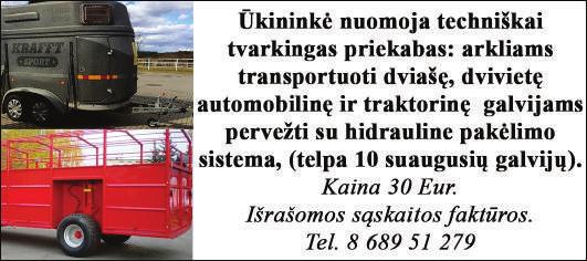 1996 m. 2.2 l dyzelis RENAULT Laguna dalimis. Tel. 8 618 18 852. A2 automobiliui stogo skersinius su užraktu. Tel. 8 615 43 316. Akumuliatorius naudotus. Tel. 8 673 48 041. AUDI R16 ratlankius.