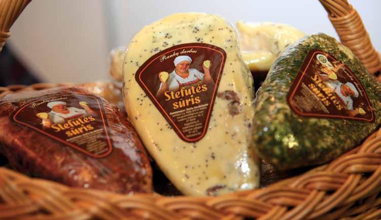 Stefa pirmoji Joniškio krašte sertifikavo savo gaminamą produkciją kaip kulinarinį paveldą. Sūrius ji parduoda pati, taip palaikydama tiesioginį ryšį su pirkėju tai dalis jos verslo filosofijos.