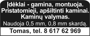 8686 17256 Oþkytes ir oþiukus (yra du èekø pieninës veislës). Tel.