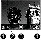 Nuotraukų pasirinkimo ekranas 1 Pasirinkimo laukas: pasirinkus nuotrauką jame atsiranda varnelė. 2 Kopijos: rodo spausdinamų nuotraukos kopijų skaičių.
