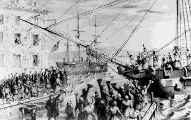 Bostono arbatėlė Bostono arbatėlė 1773 m. Šiaurės Amerikos konfliktas su Didžiosios Britanijos administracija.