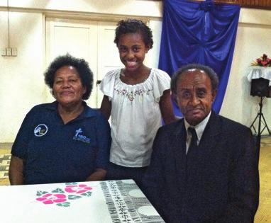 Naujosios apaštalų bažnyčios krikščionys Fidžio Salose. Mano senelis yra krašto vyresnysis.