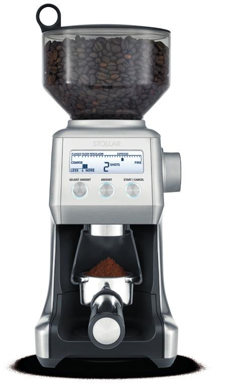 the Smart Grinder BCG800 KAVOS MALŪNAS Automatinis dozavimas Rankinis reguliavimas Kavos rupumo nustatymai Hands-free kavamalė Nerūdijančio
