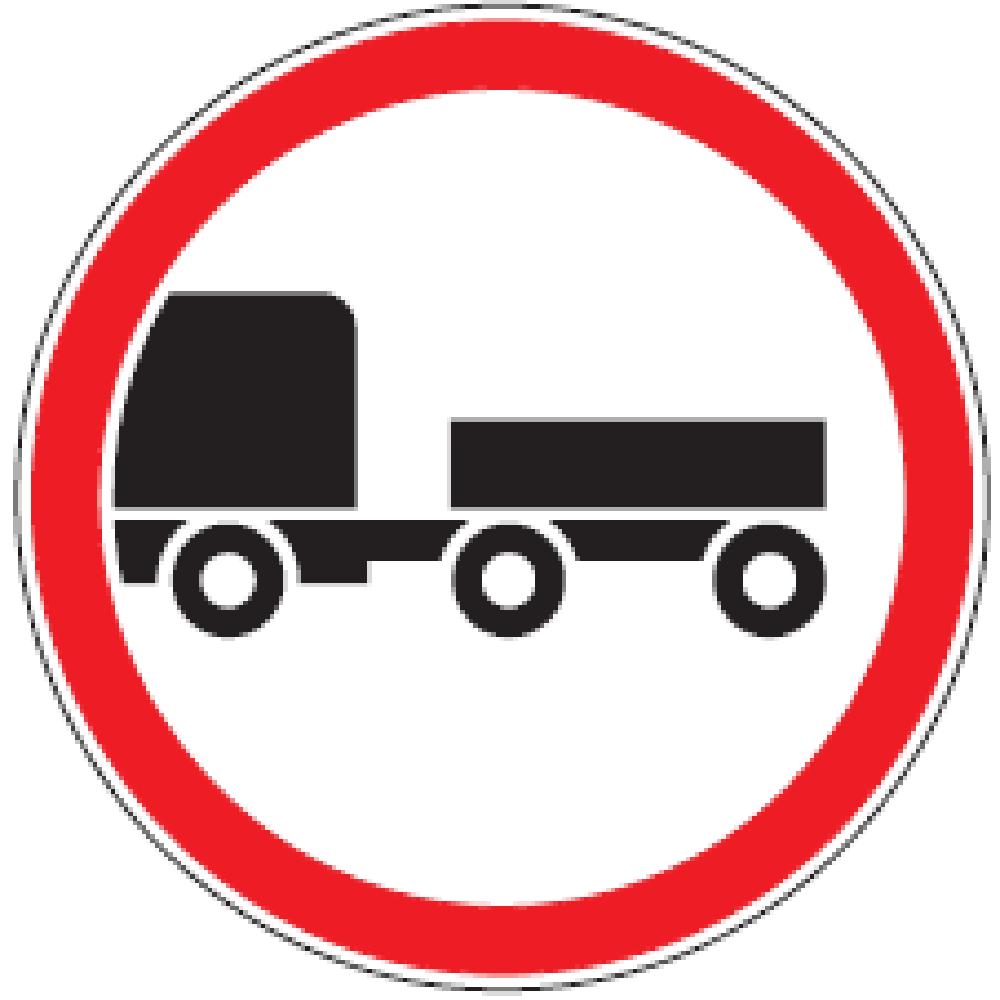 306 Traktorių eismas draudžiamas Draudžiama važiuoti traktoriais ir