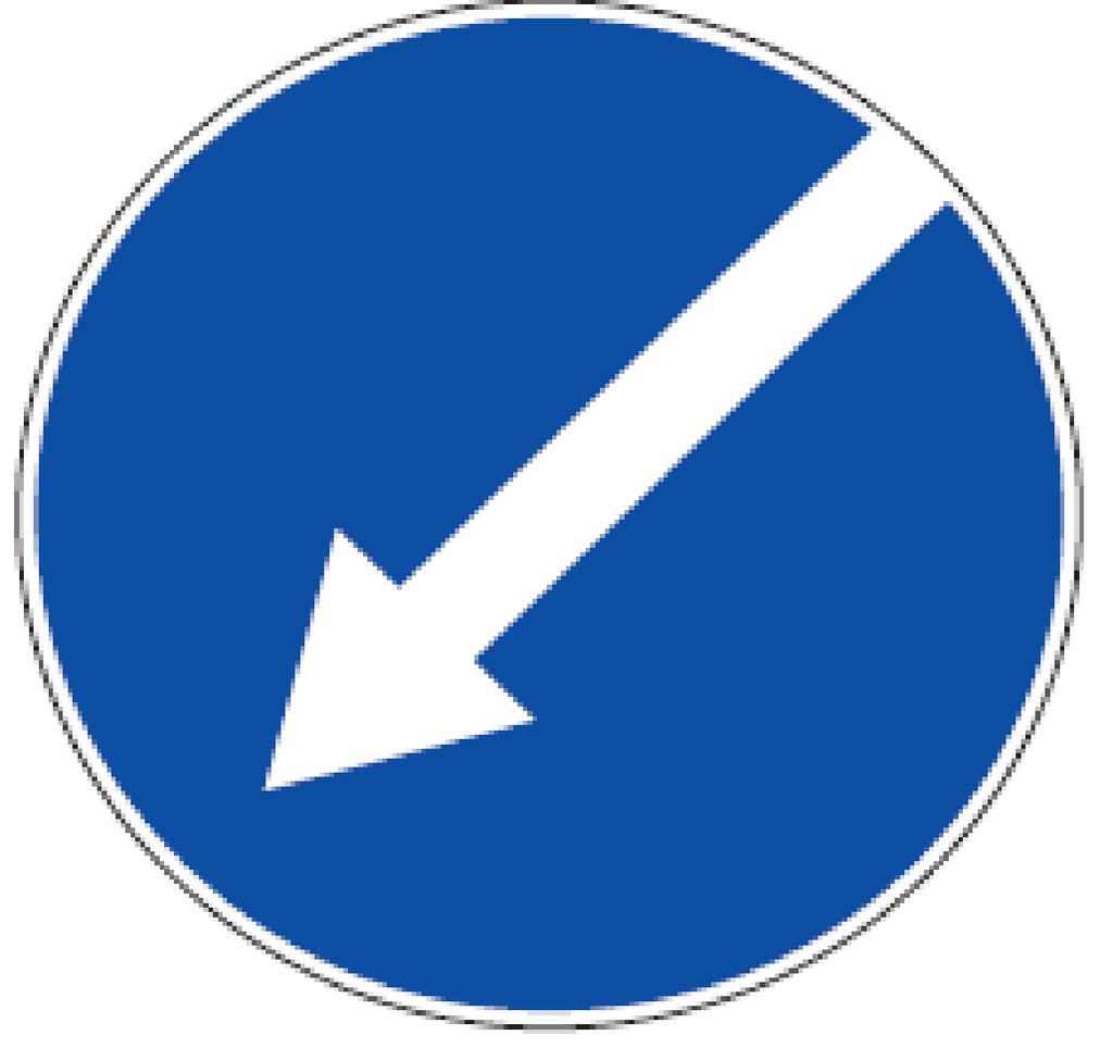 Apvažiuoti iš dešinės arba kairės Kliūtį apvažiuoti leidžiama iš dešinės arba