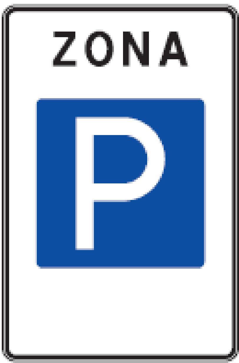 pažymėtas atitinkamais kelio ženklais ir (ar) horizontaliuoju ženklinimu 541 Stovėjimo zona Transporto priemonėms