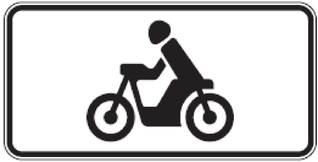 820 Motociklai Nurodo transporto priemonės rūšį, kuriai galioja kelio ženklas 821 Dviračiai