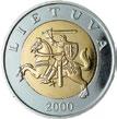 2012 Lietuvos banko metø ataskaita 10 centų laidos nuo 1997 m. 20 centų laidos nuo 1997 m. 50 centų laidos nuo 1997 m. 1 litas laidos nuo 1998 m. 2 litai laidos nuo 1998 m. 5 litai laidos nuo 1998 m.