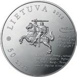 II. PAGRINDINĖS LIETUVOS BANKO FUNKCIJOS Gegužės 11 d. išleista 50 litų sidabro moneta, skirta Dionizo Poškos baublių 200 metų sukakčiai. Monetos skersmuo 38,61 mm, masė 28,28 g. Tiražas 4 tūkst.