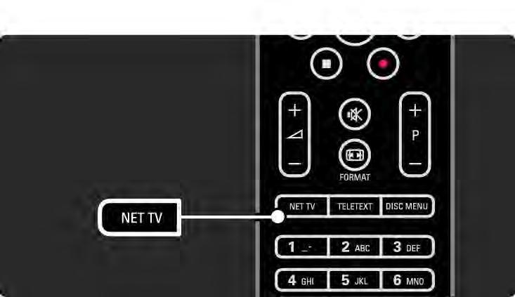 2.8.4 Naršyti Net TV 1/6 Norėdami naršyti Net TV uždarykite šį naudotojo vadovą ir paspauskite Net TV nuotolinio valdymo pulte arba pasirinkite Naršyti Net TV Pradžios meniu bei