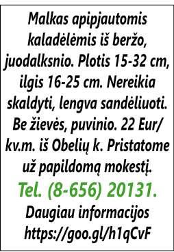 Darbo pobūdis: užtikrinti efektyvų žaliavų, medžiagų ir prekių pirkimą ir planavimą; vykdyti tiekėjų paiešką; vykdyti atsargų kontrolę.