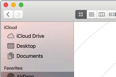 AirDrop AirDrop paslauga leidžia paprastai dalintis failais su greta esančiais Mac kompiuteriais ir ios įrenginiais. Nebūtina, kad įrenginiai naudotų tą pačią Apple ID.