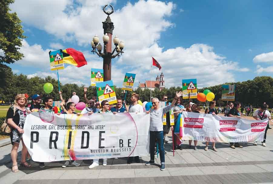 Belgian Pride ir Holebihuis atstovai